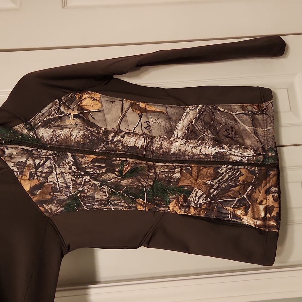 Under Armour Realtree cold gear infrared womens Full Zip sweatshirt / jacket - Picture 13 of 13